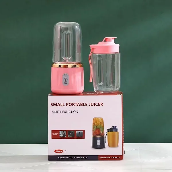 Elektrisk bærbar juicer og blender — Mini smoothie-maskin / fruktjuicer