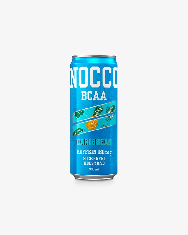NOCCO BCAA - 330 ml - Caribbean - Funktionsdryck, Energidryck, Grenade aminosyror