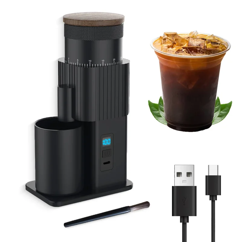 AliExpress - Kaffeemühle Elektrische Kaffeemühle Tragbare Kaffeemühle USB Aufladbare Grat Mühle Home Küche Weihnachten Geschenk