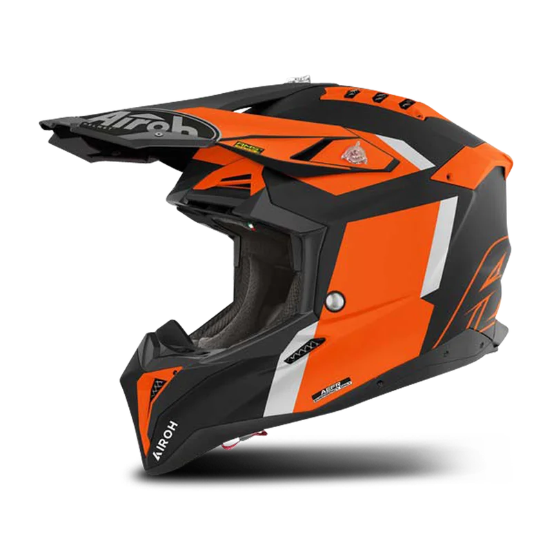 Casque Cross AIROH Aviator 3 Orange Mat S