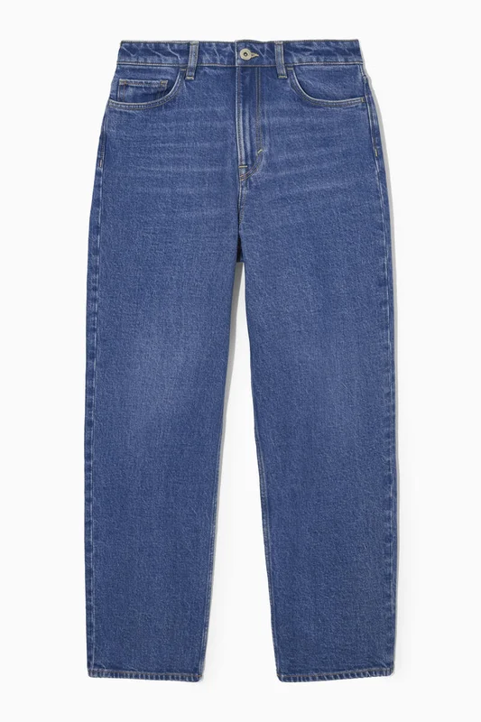 COS Women's Symmetry Straight-Leg Jeans in Blue
