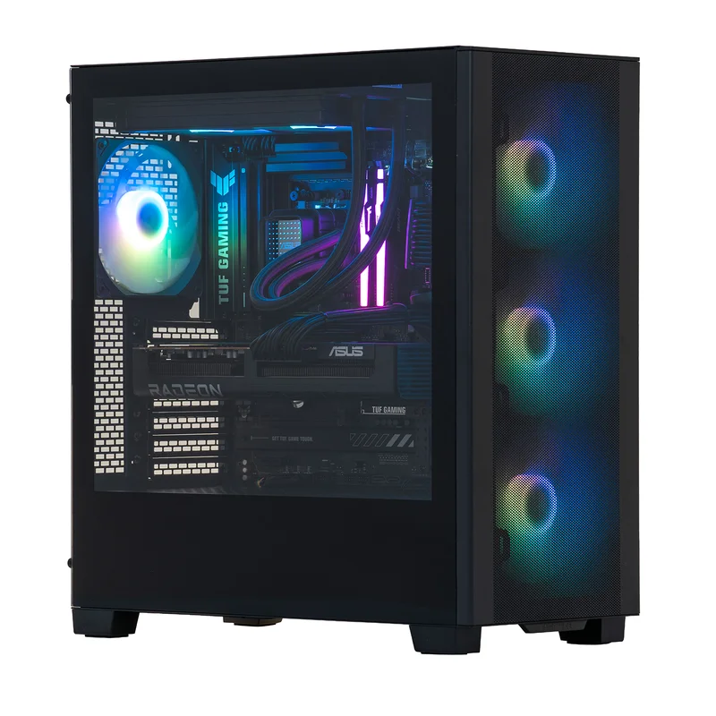 Mission SG-R600 9070 XT Gaming PC-Kraftig spillcomputer med AMD Ryzen 7 og RX 9070XT-Stationary computers-Stasjonær Gaming PC