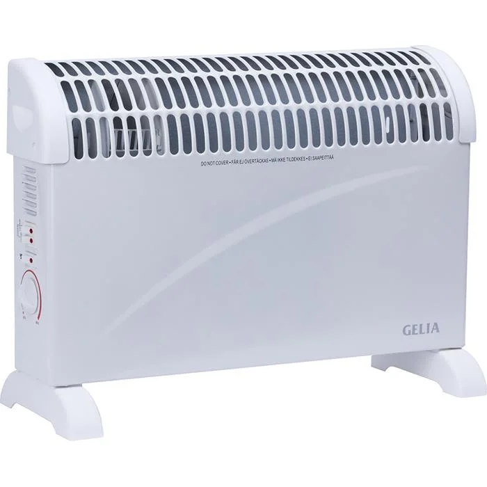 Gelia TURBO Konvektorelement 2000 W, Värme