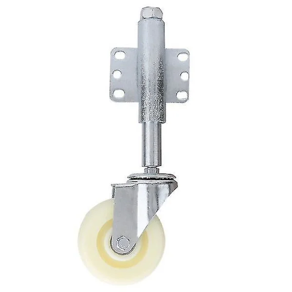 2"/3"/4" Nylon Port Hjul Fjærbelastet Svingbart Hjul W