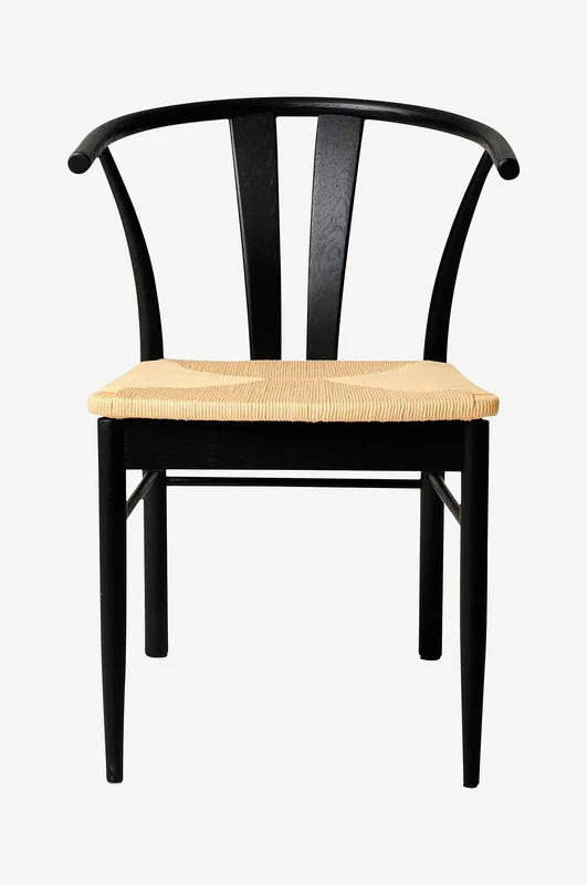 Nordic Furniture Group - Matstol Chiba i lackad ek, 2-pack - Svart - Stolar - Från Homeroom