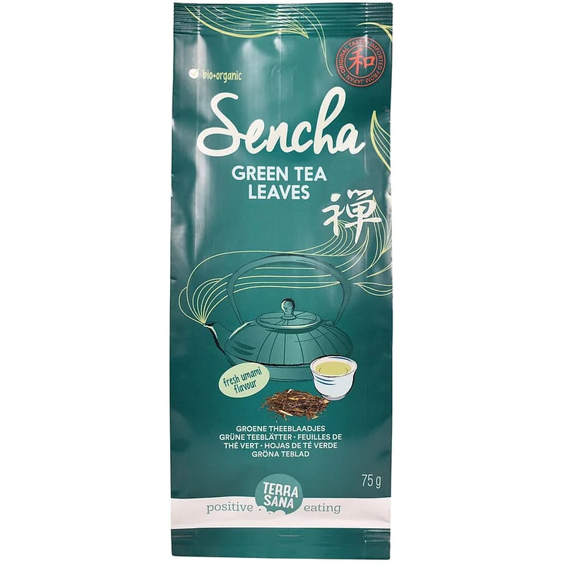 3 for 2 - Terrasana Sencha grøn te Ø 75 g, Helse & Madvarer, Te, Grøn Te