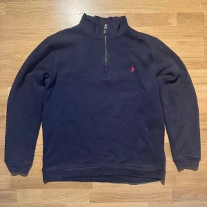 Mörkblå half zip tröja Polo Ralph Lauren