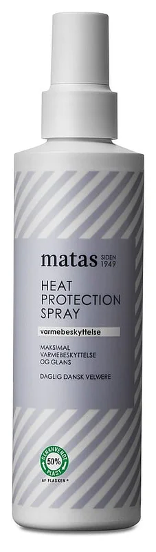 Spar 25% • Køb 2, Matas Striber Heat Protection Spray 200 ml, Hår, Hårstyling, Heat Protection