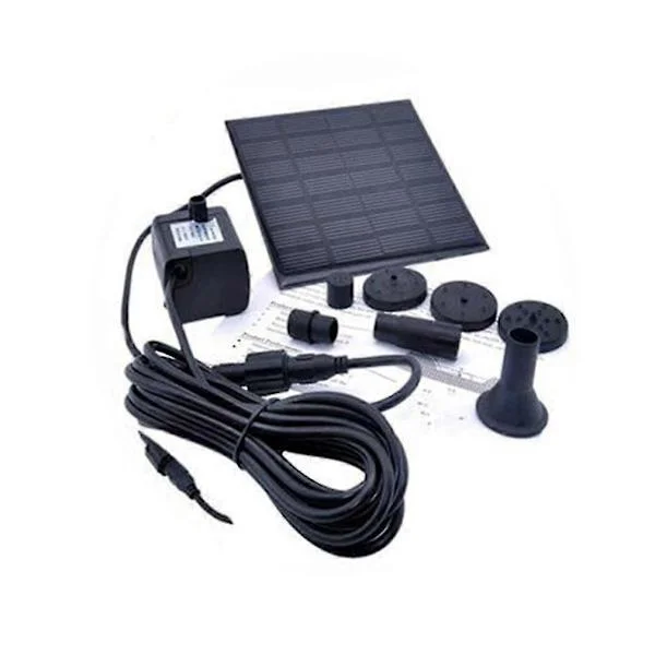 1.2 W Solpanel Vattenpump 7 V Trädgård Borstlös Damm Fontän Pool Vattenpump Akvarium Fisk Vattenpump