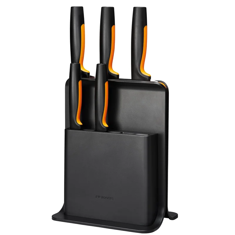Fiskars Knivblock Functional Form 5-Knivar Plast | Matlagning > Köksknivar > Knivförvaring > Knivblock | Bagaren och Kocken