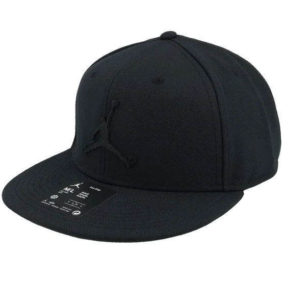 Jordan - Pro Cap Jumpman Black/Anthracite/Black Snapback Snapback Black Cap - @ Hatstore