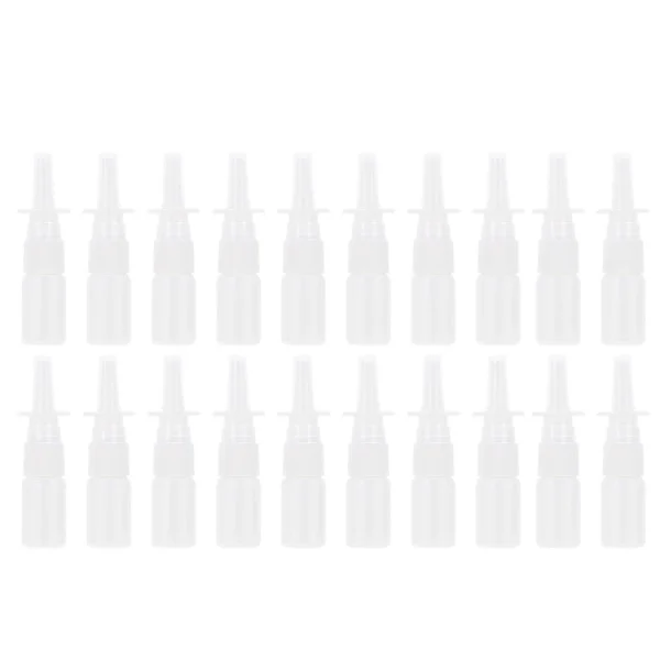 20 stk. Kosmetiske rejsebeholdere Nasale fine sprayere Næsesprayflaske Næsespray Tomme flasker Mist Næsesprayflaske