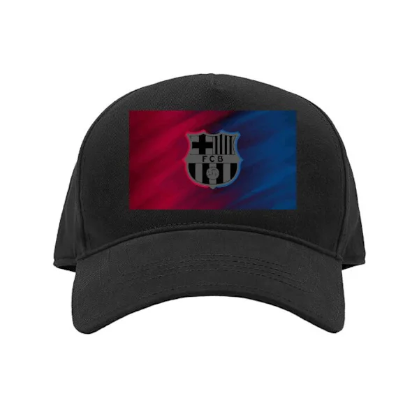 Keps för Barn | Bekväm Justerbar Barn-Keps Svart Barn FC Barcelona