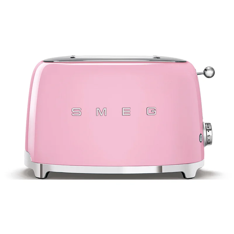 Smeg Brödrost 2 Skivor Rosa | Köksmaskiner > Brödrostar | Bagaren och Kocken