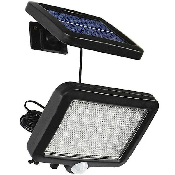 Split Type Solar 56led Induksjonsvegglampe 100cob Split Type Innendørs og utendørs hagelys Garasjelys