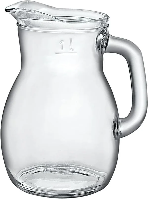Durable and elegant glass jug for all your cold drinks - Tempered glass - 1L