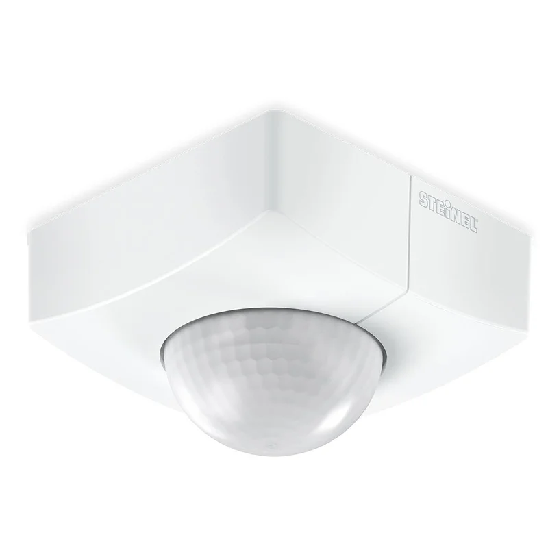 Steinel 10478 Liiketunnistin 0-360°, 2-10000 lx, IP54 Neliö, Valaistus