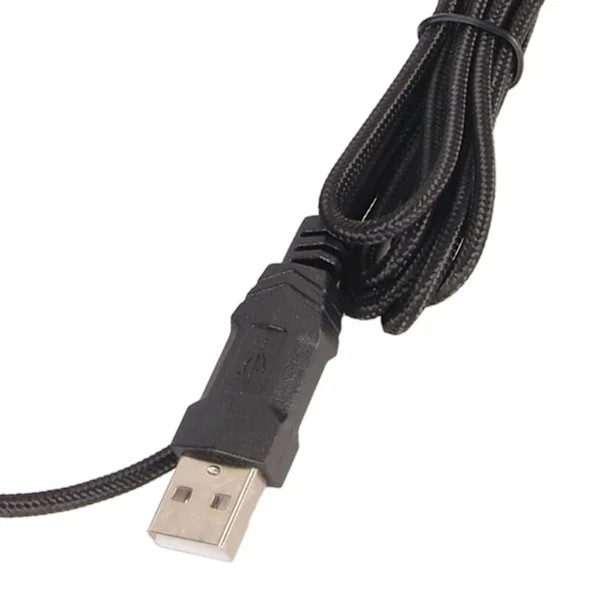 Sportbilsformad trådbunden spelmus USB optisk datormus LED-ljus 4 justerbara DPI upp till 3200 datormus svart