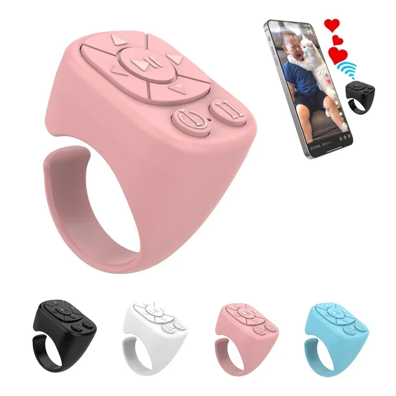 AliExpress - La télécommande Tiktok Scrolling Ring convient pour iPhone, iPad, Bluetooth Page Turning Ring Roller, les deux volets de caméra, vidéo 