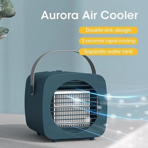Mini Air Conditioning Fan USB Portable Air Cooler For Home 3-Gear Air Humidifier