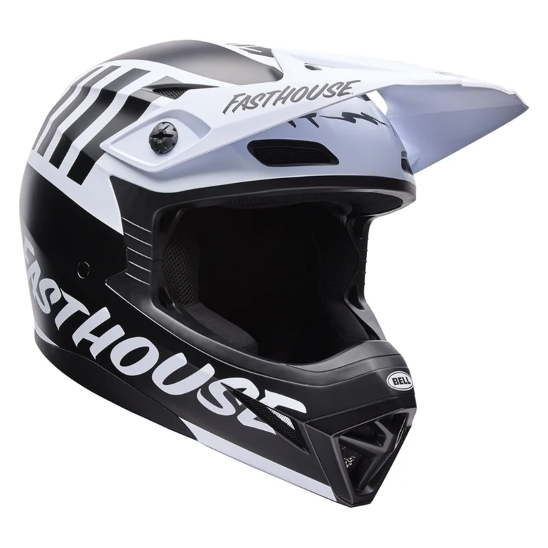 BELL MX-10 Mips MX Helmet Fasthouse Black/White S