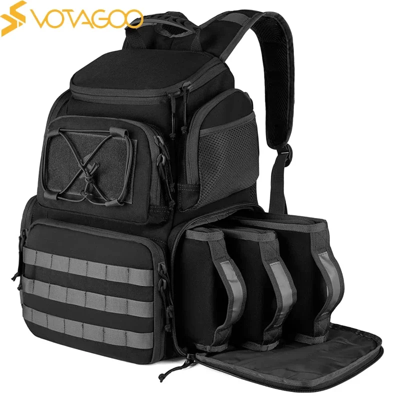 AliExpress - VOTAGOO Schwarzer Tactical Range Rucksack V2 Outdoor Jagdtasche Herrenrucksack Airsoft Zubehör für Nylon