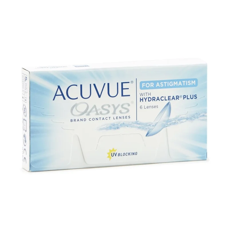 Acuvue Oasys for Astigmatism - Kontaktlinser fra Acuvue - 6 stk/pk
