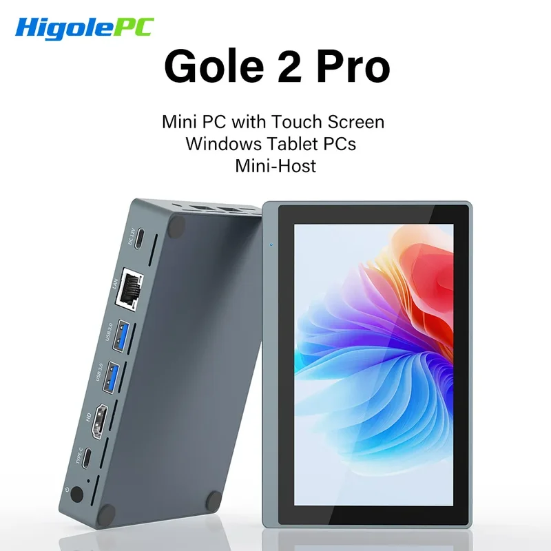 AliExpress - Higole Gole 2 Pro 5,5'' Mini PC Intel N5095 Windows 11 WiFi5 8/16 128/256G 2500mAh Bildschirm Tablet Laptop Desktop PC Mini Computer