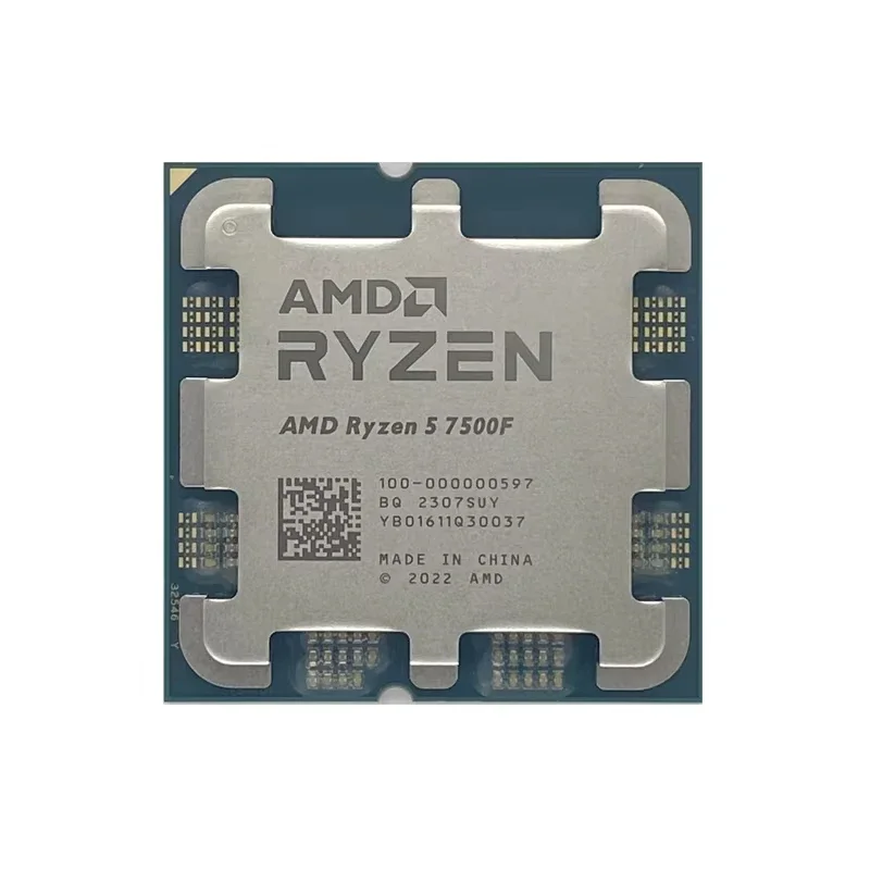 AliExpress - Amd Ryzen 5 7500f Processor 5Ghz 6-Core 12-Thread 38Mb Desktop Processor Socket Am5 Cpu Gaming Processo