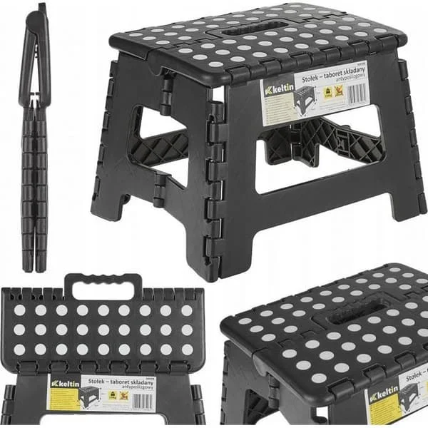 Sittbänk - badstol - duschstol - Geko duschstol - K00398 - FOLDING ANTI-SLIP STOOL 150 kg BAS