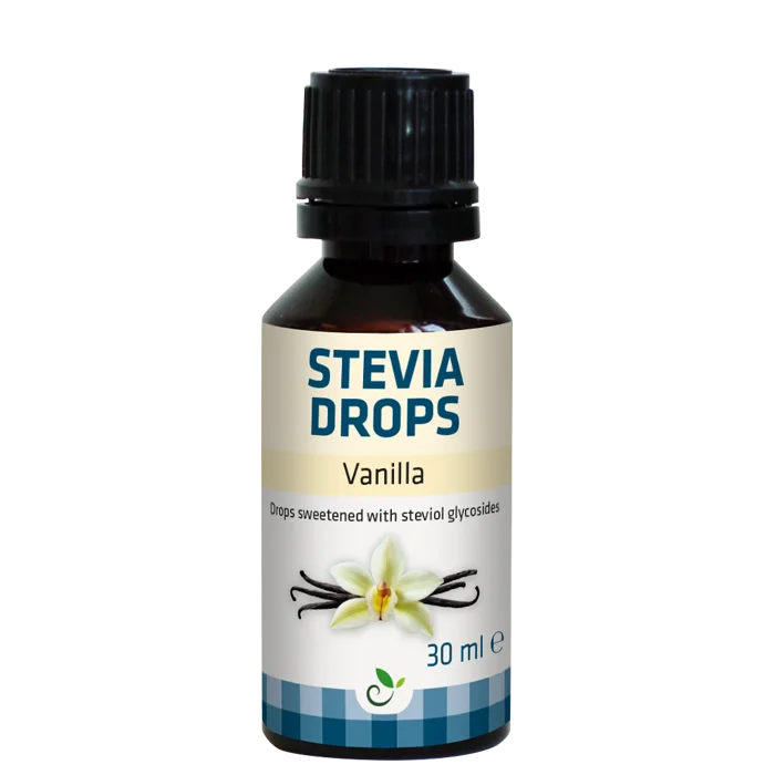 SUKRIN Stevia Droppar Vanilj 30 ml