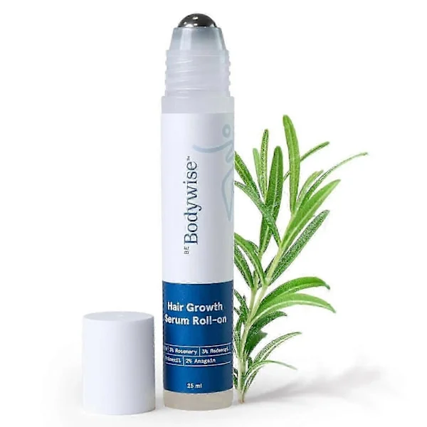 2025 Rosemary Hair Growth Serum Roll On - 3% Rosemary, 3% Redensyl & 2% - (25ml)