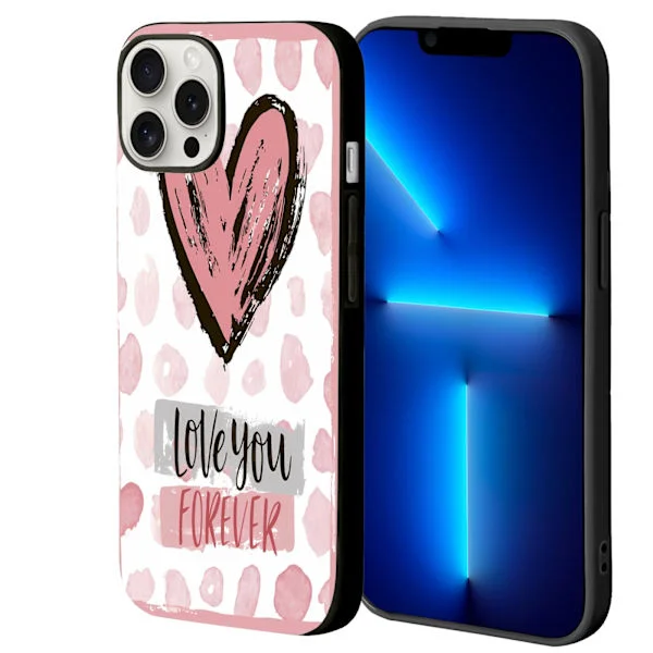 Uppdaterat iPhone 12 / 12 Pro Skal, iPhone 15 Fodral Blommigt för 13 Pro Max 14 15 Plus XR X 17 16 Alla hjärtans dag Skydd