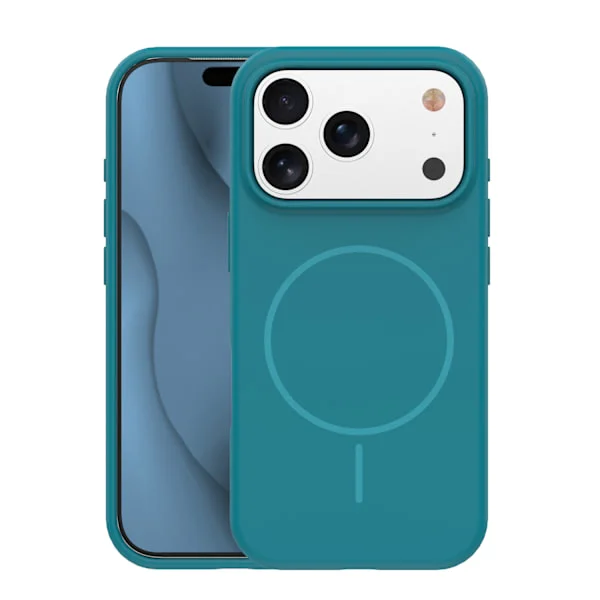 Silikon tunt Mag-fodral för iPhone 12 / 12 Pro 6,1" turkos