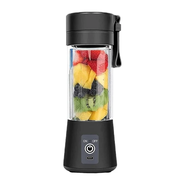 Højkvalitets Trådløs Mixer / Blender 380 ml Sort 1-Pak