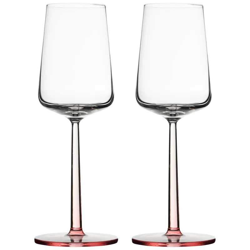 Iittala Essence vitvinsglas 33 cl 2-pack, rosa | Dukning & Servering > Glas > Vinglas > Vitvinsglas | Bagaren och Kocken