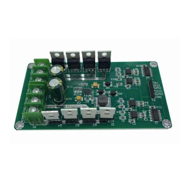 Dobbeltmotor drevmodul H-bro DCMOSFET IRF3205 3-36V10A top 30A DC motor drevkort med bremsefunktion
