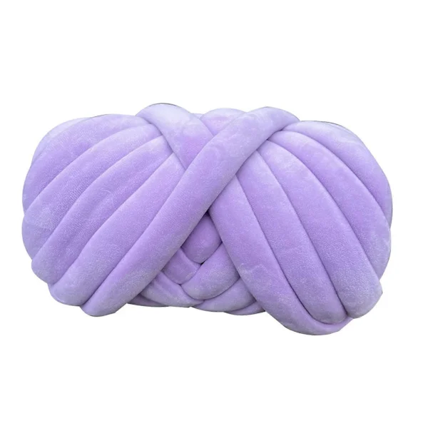 0,5 kg tjockt supertjockt garn för handstickning virkning mjuk stor bomull DIY armstickning roving spinning garn 31 31