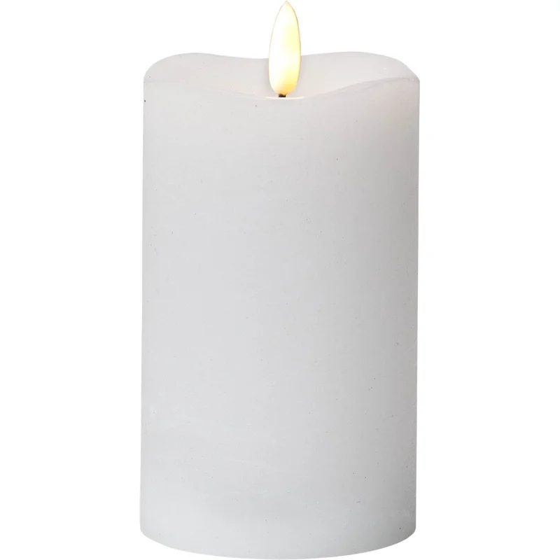 Star Trading - Batterilys 063-38 Vaxljus Flamme Hvit