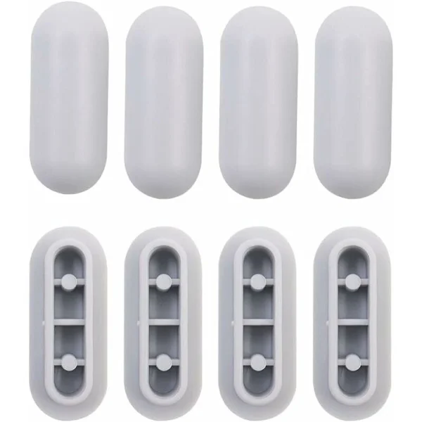 4 st Universal Toalettsits Buffert Universal Toalettsits Buffert Kit Plast Toalettsits Bumper Ersättning