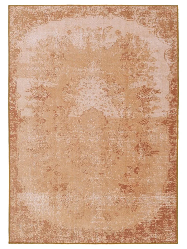 Medallion Washable Small Scarlett Rug - Gold 140X200 Classic Style
