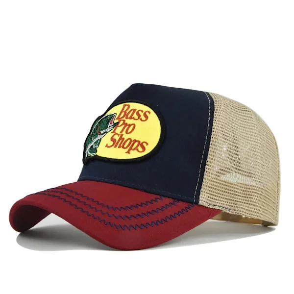Bass Pro Shop Utomhus Caps Truckerkeps Mesh Snapback