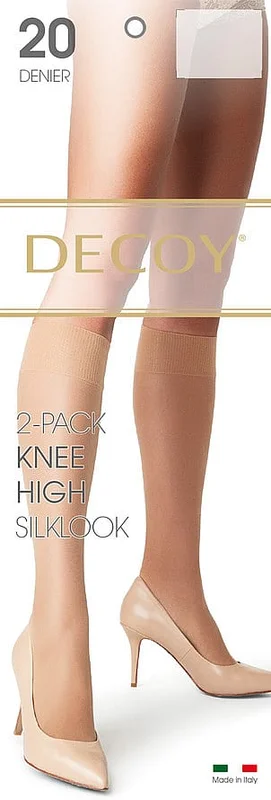 Decoy Kneehigh silklook strømpebukser 2-pak Sierra Onesize, Tøj & Bolig, Tøj, Strømpebukser