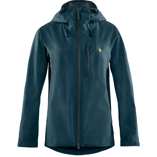 Fjällräven Bergtagen Lite Eco-Shell Jacket L - female - Mountain Blue - Shell Jackets
