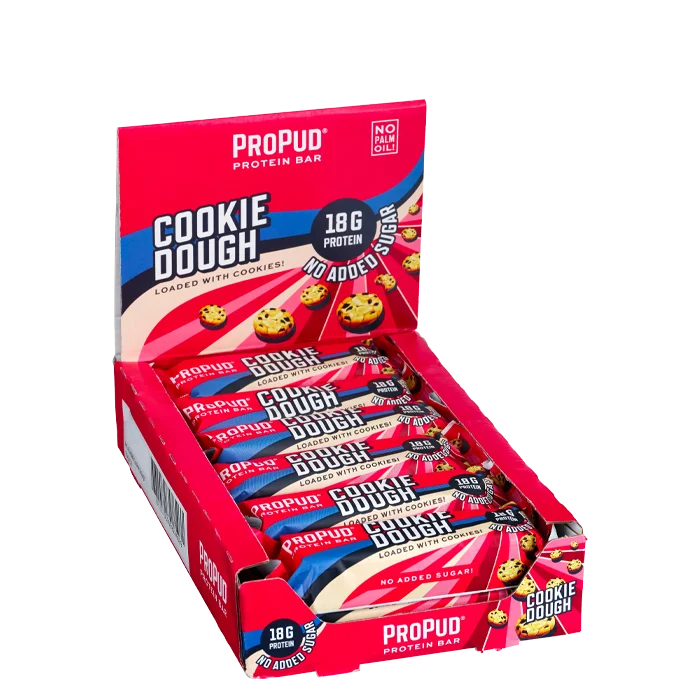 12 x ProPud Protein Bar, 55 g, Cookie Dough