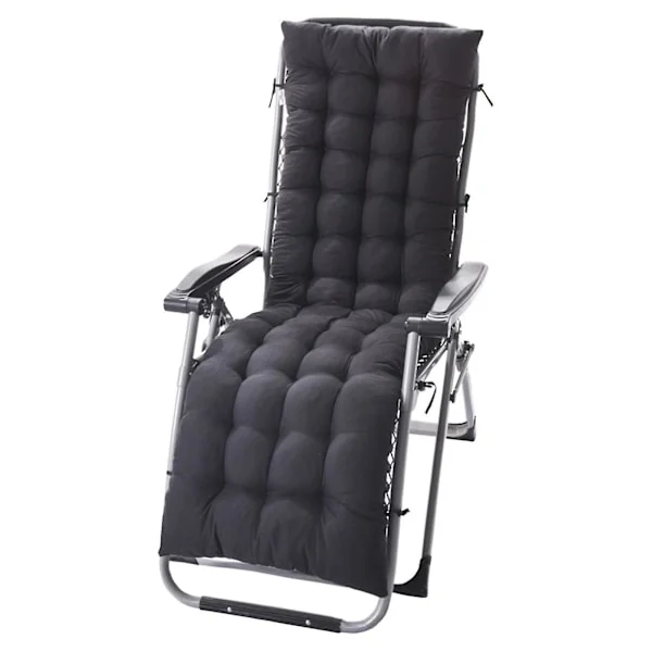 100% Ny, 155cm Udendørs Have Solstol Sol seng Daybed Pad Hynde Stof Komfortabel 4 Farve (FMY)