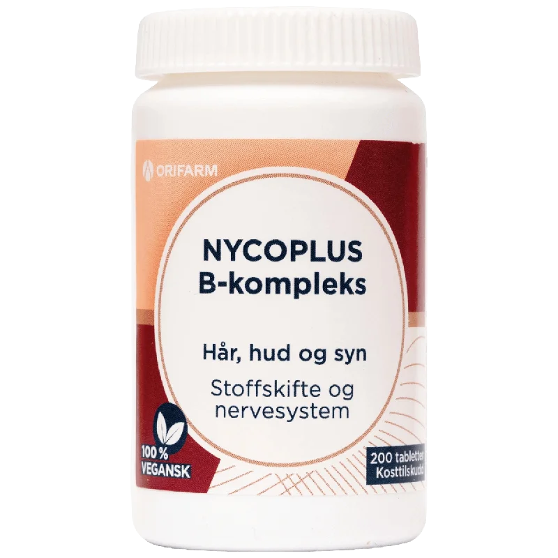 Nycoplus B-kompleks Vegansk 200 stk