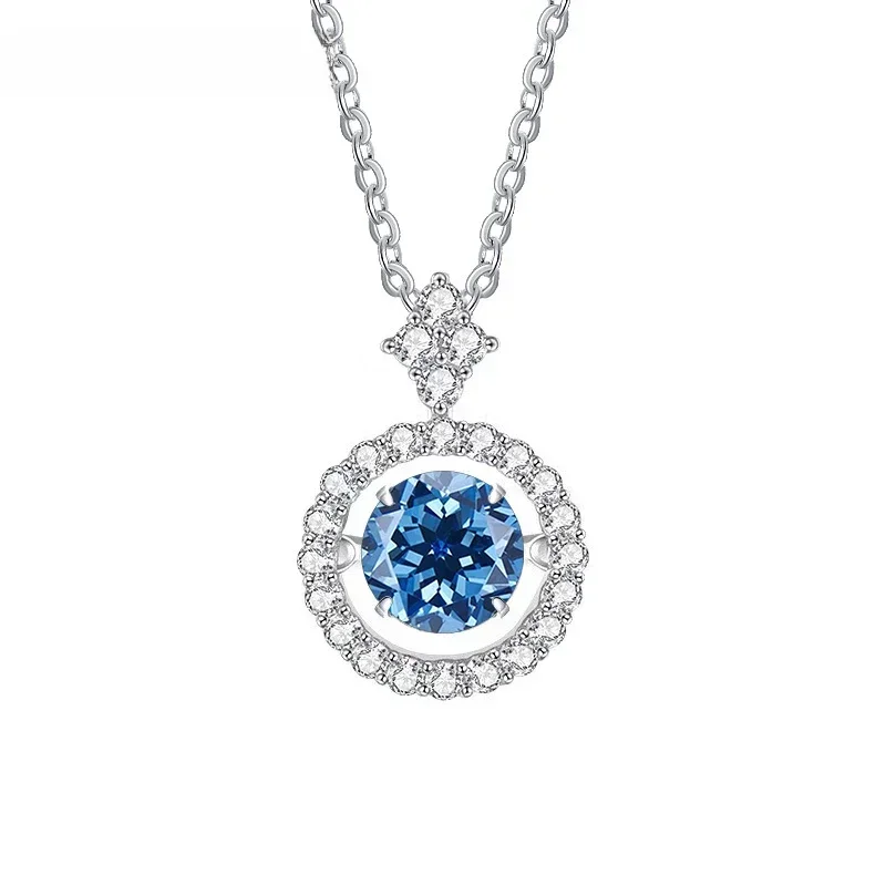 AliExpress - BIJOX STORY – pendentif Moissanite 1 CT pour femmes, collier en diamant simulé, bijoux en argent Sterling S925, cadeau de saint valentin 