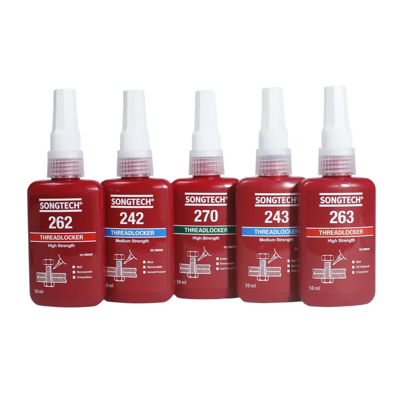 AliExpress - Colle anaérobie Songtech Loctite 243 222 242 262 263 270 271 272 277 290, 50 ml, fixateur de vis, adhésif pour vis