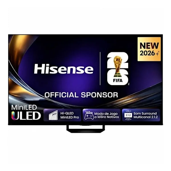 TV Hisense 65U7S PRO (2026) 65" Mini-LED PRO Hi-QLED UHD 4K